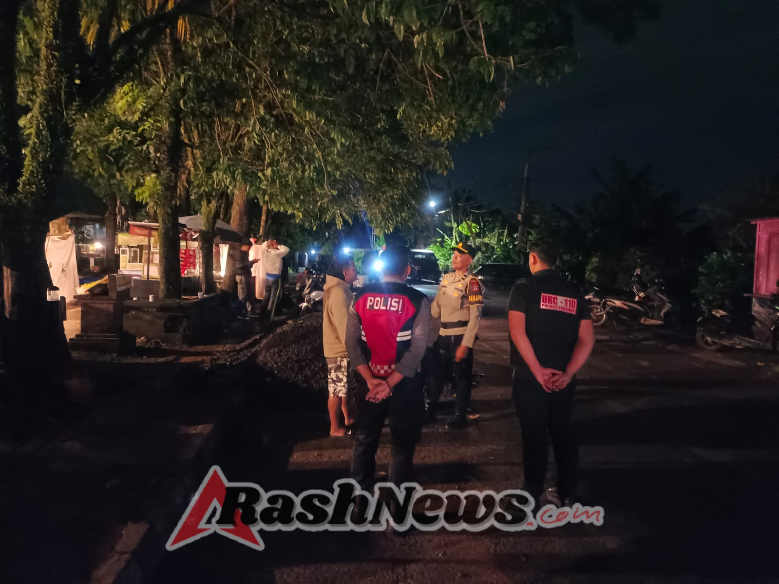 Patroli Pamapta Polres Tabanan Wujudkan Situasi Kamtibmas Kondusif di Malam Hari