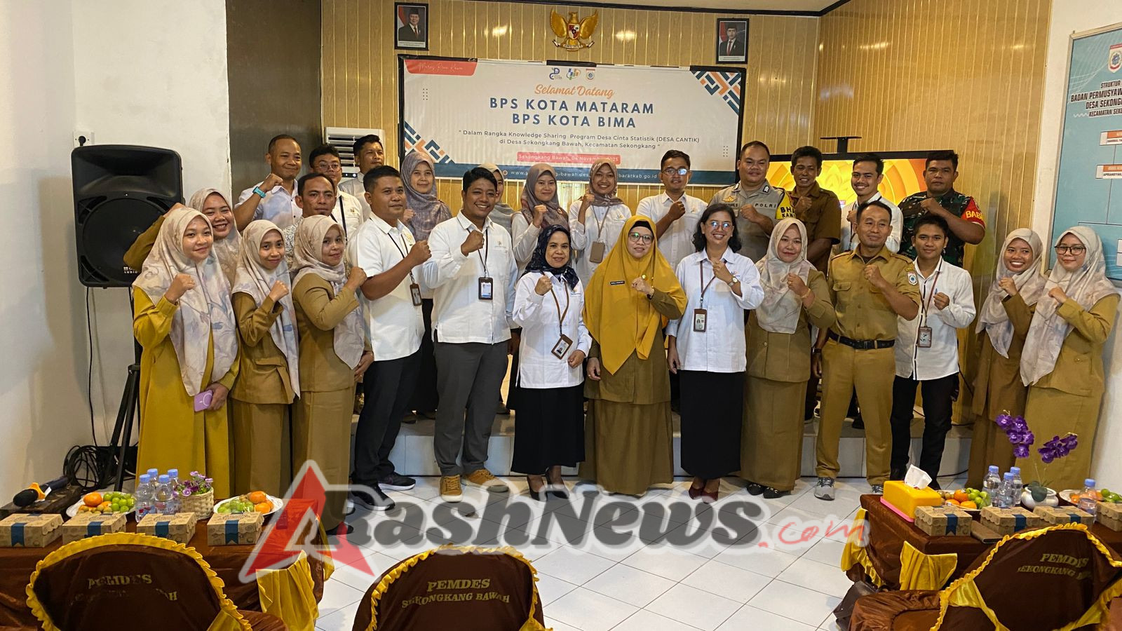 Sinergi Babinsa dan BPS Dorong Penguatan Data Desa di Sumbawa Barat