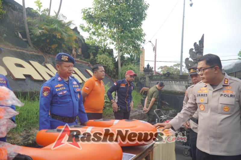 Kapolres Bangli Pimpin Apel Kesiapan Tanggap Darurat Bencana Hidrometeorologi