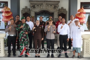 Kapolres Karangasem Silaturahmi dengan Kajari Baru Kejaksaan Negeri Karangasem