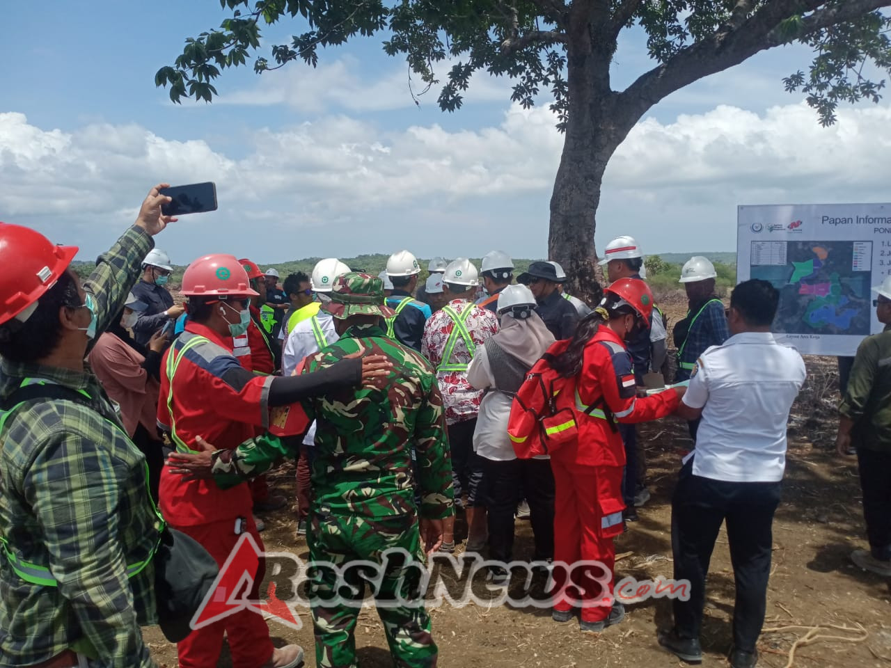 Dukungan Persit KCK Lewat Dapur Sehat, Wujud Kepedulian bagi Personel Pengamanan Proyek K-SIGN