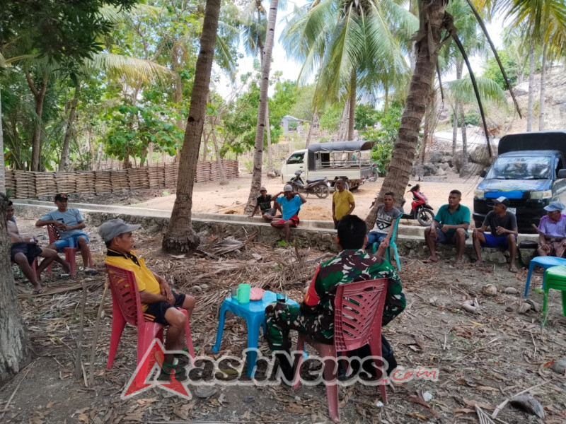 Sinergi Babinsa dan Pemerintah Desa Kuli, Wujud Dukungan terhadap Pembangunan KDKMP