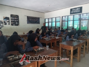 Serka Bustanuddin Pastikan Program MBG Tepat Sasaran di SMPN 1 Taliwang