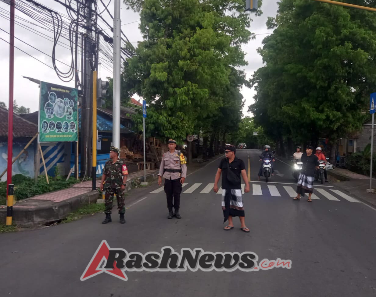 Semangat Kebersamaan Babinsa Kemenuh Dalam Melestarikan Budaya Bali