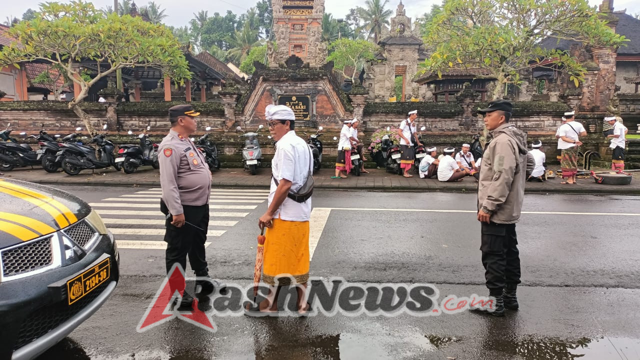 Kapolsek Mengwi Turun Langsung Amankan Giat Masyarakat