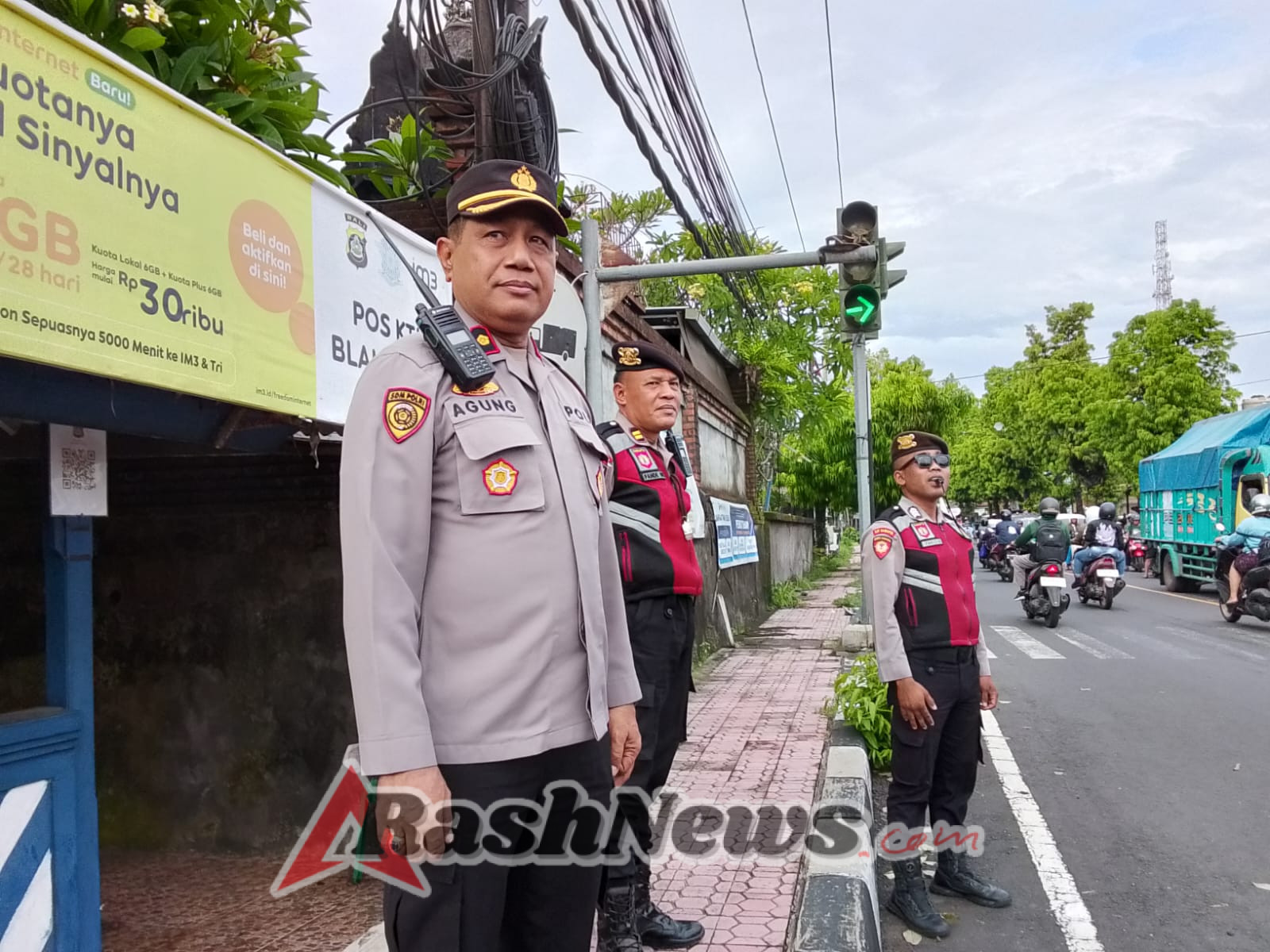 Kapolsek Blahbatuh Pastikan Pelayanan Prima Lewat Checking PH Pagi