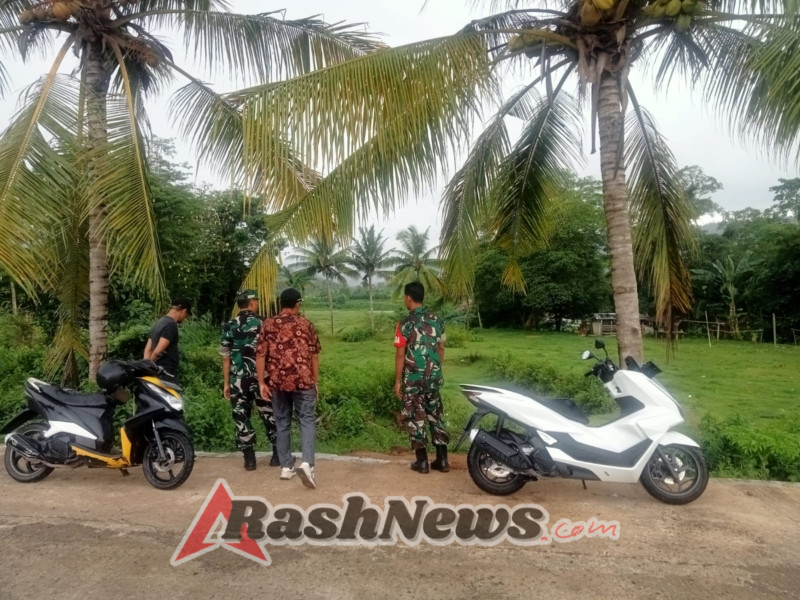 Babinsa Serda Muliadi Hadiri dan Dampingi Tim Survei Lahan Koperasi Desa Merah Putih Sumbawa Barat