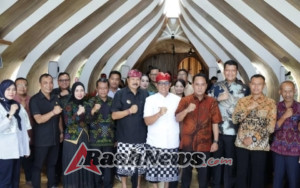 Bupati Sanjaya Hadiri Kenal Pamit Kajari Tabanan, Tekankan Pentingnya Sinergi Antarlembaga