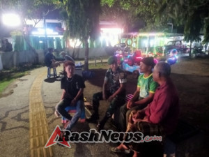 Babinsa Sumbawa Barat Ingatkan Warga Tiangnam untuk Tingkatkan Kewaspadaan dan Ketertiban