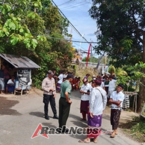 Kunjungan Kerja Pemkab Buleleng di Seririt Berjalan Tertib dan Lancar dengan Dukungan TNI–Polri