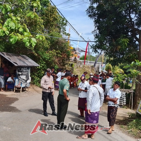 Kunjungan Kerja Pemkab Buleleng di Seririt Berjalan Tertib dan Lancar dengan Dukungan TNI–Polri