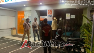 Blue Light Patrol Polres Tabanan Jaga Kondusifitas Malam Hari, Antisipasi Kejahatan 3C di Wilayah Kota