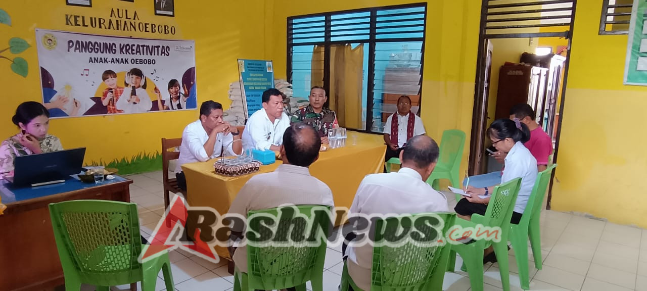 Pertemuan Babinsa Oebobo Bahas Kelanjutan Administrasi Koperasi