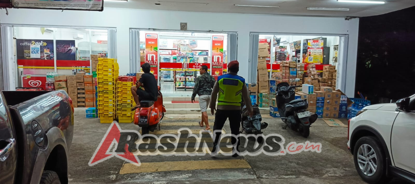 Antisipasi Tindak Kejahatan Di Malam Hari Polsek Selbar Gelar Patroli Malam