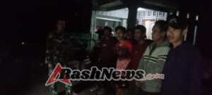 Babinsa Koramil 1614-01/Dompu Ajak Warga Jaga Kamtibmas Lewat Ronda Malam