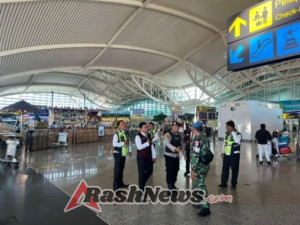 Polres Bandara Ngurah Rai Bersama TNI AU dan Avsec Intensifkan Patroli Terpadu Jaga Keamanan Bandara