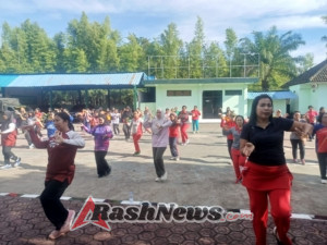 Semarak Latihan Tari Dadong Rerod, Persit Kodim 1617/Jembrana Siap Meriahkan Gelaran Budaya Korem 163/WSA