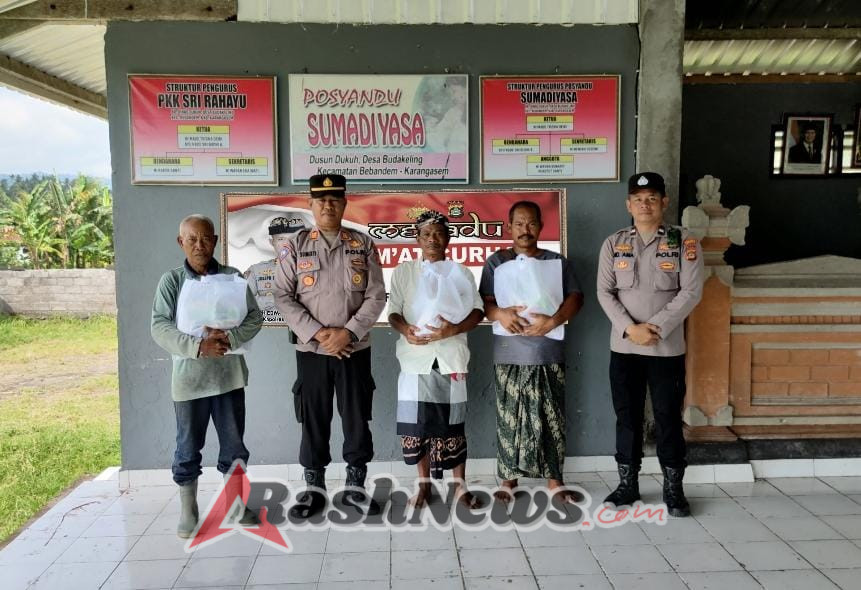 Kasat Binmas Mewakili Kapolres Karangasem Melaksanakan Program Jumat Curhat di Desa Budakeling
