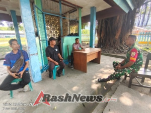 Kemanunggalan TNI-Rakyat Terwujud, Babinsa Ende Aktif Pantau dan Sosialisasi di Sekolah