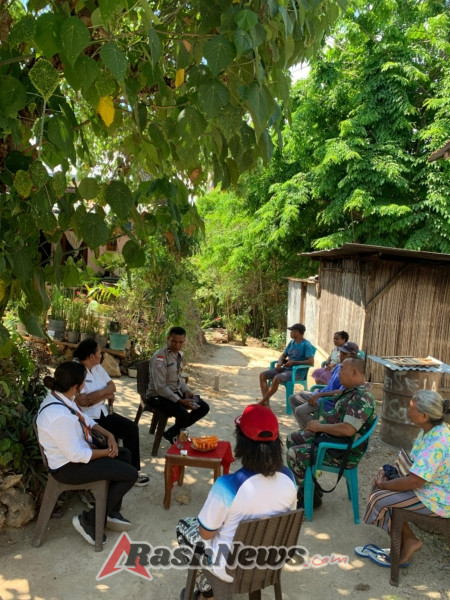 TNI Dan Aparat Kelurahan Kupang Selesaikan Konflik Tanah Warga