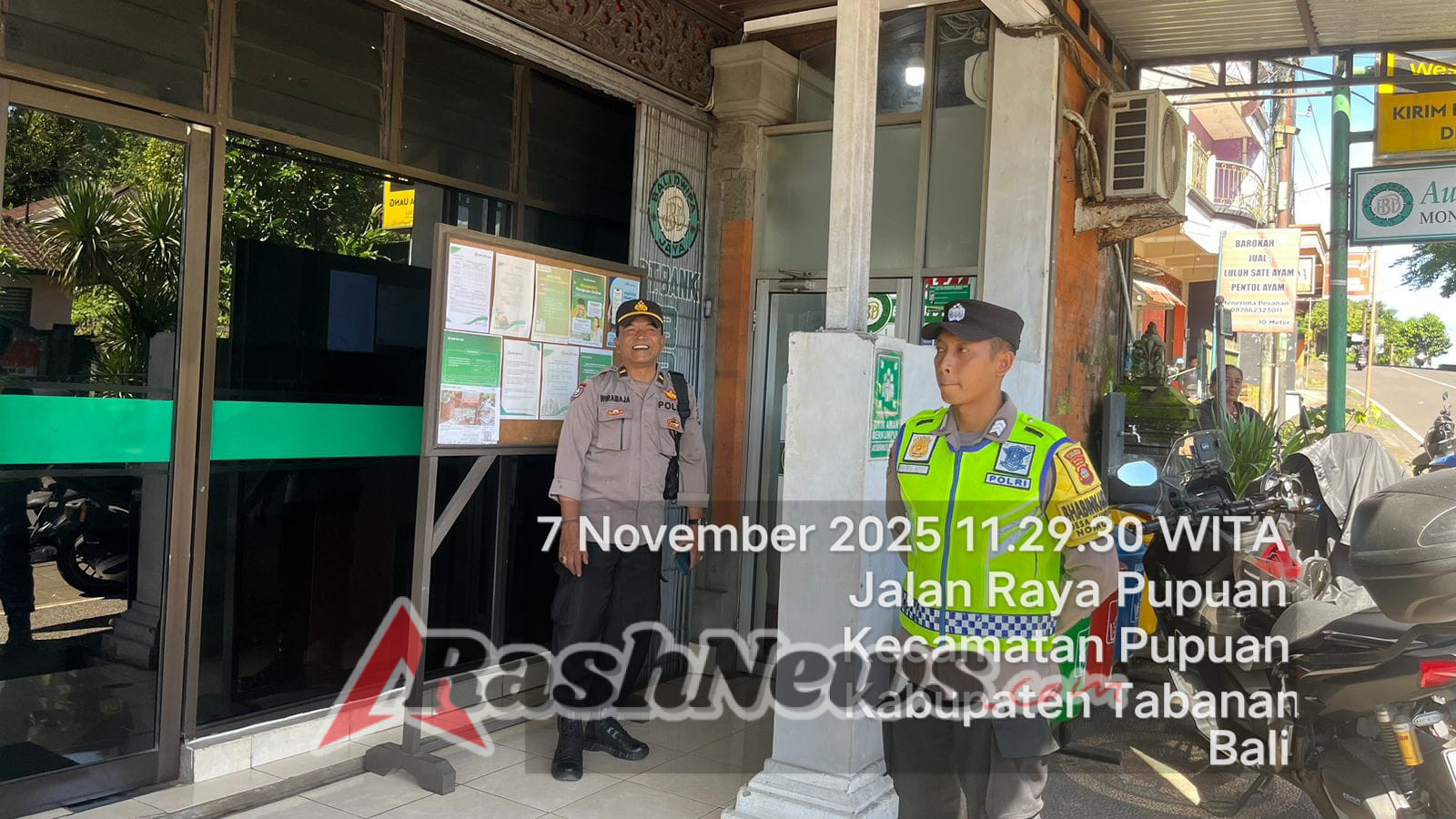Cegah Gangguan Kamtibmas, Polsek Pupuan Tingkatkan Kewaspadaan Melalui Patroli di Wilayah Pupuan
