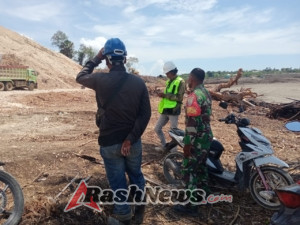 Babinsa Kodim 1627/Rote Ndao Kawal Proyek Strategis Nasional K-SIGN Berjalan Lancar