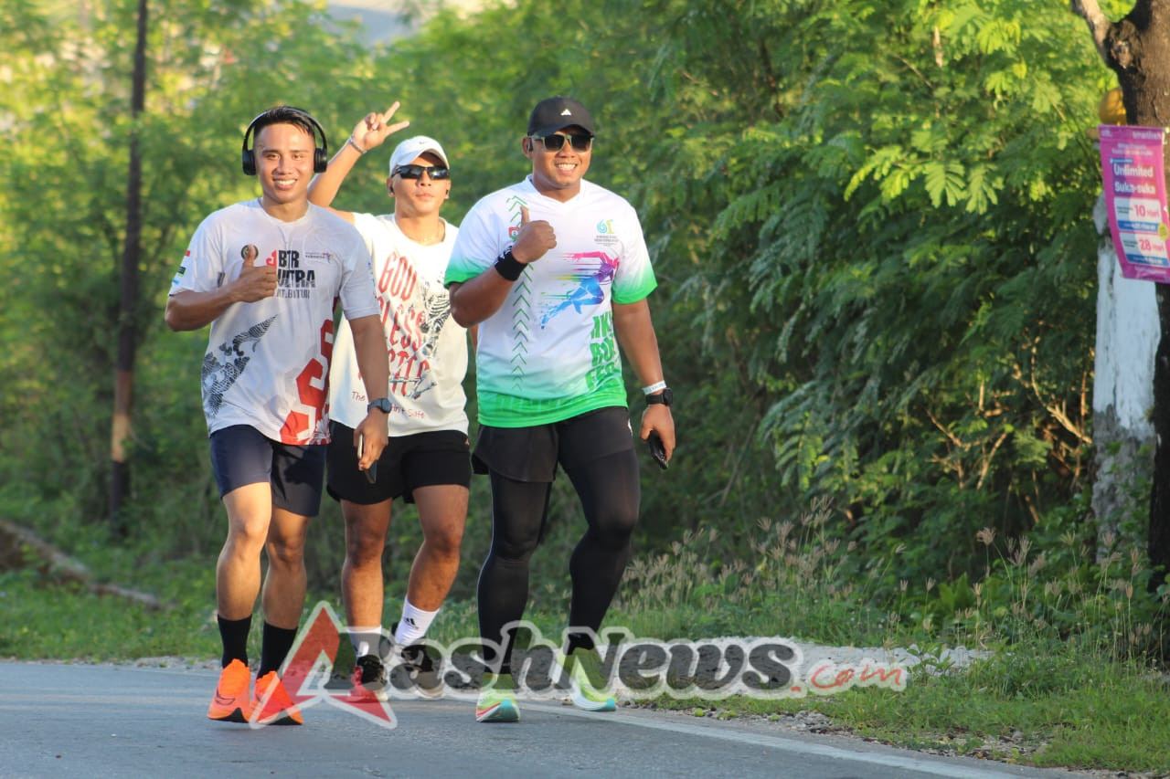 Dandim 1629/SBD: Fun Run 5K Jadi Ajang Sehat dan Pererat Kebersamaan di Hari Kesehatan Nasional