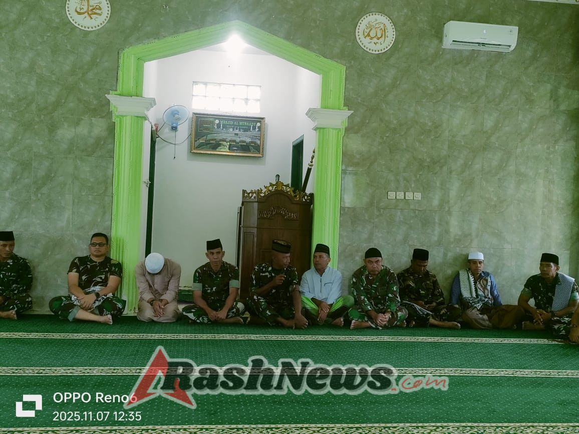 Penuh Khidmat, Kodim 1614/Dompu Laksanakan Doa Bersama untuk Mengenang Jasa Para Pahlawan