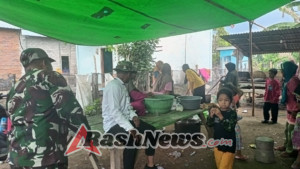 Kehadiran Babinsa Sertu Suratman Perkuat Semangat Gotong-Royong di Desa Songgajah