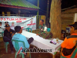 Babinsa Jereweh Aktif Lakukan Patroli Malam untuk Ciptakan Lingkungan Aman dan Tertib