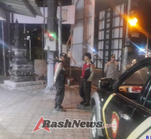 Patroli Subuh, Polsek Mengwi Sasar Pura Cegah Pencurian Pratima dan Gangguan Kamtibmas