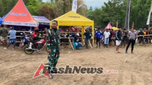 Sinergi Kodim 1603/Sikka, Pastikan Kejuaraan Grasstrack Bupati Sikka Cup Berjalan Aman dan Lancar