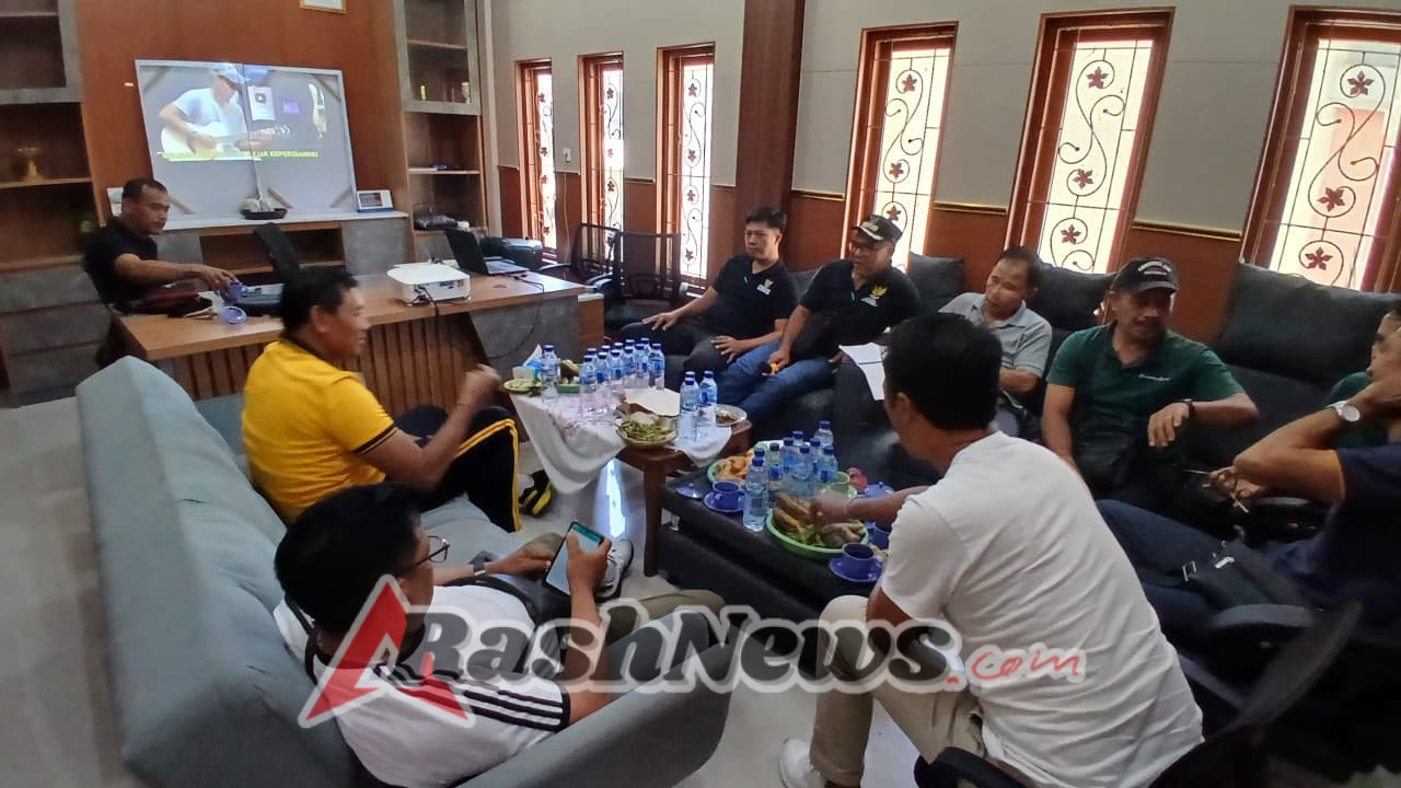 Kapolsek Dawan Hadiri Pertemuan Forkopimcam dan Perbekel se-Kecamatan Dawan
