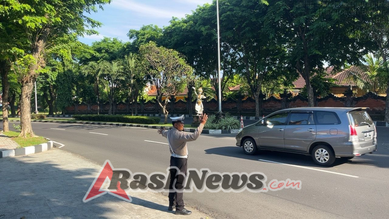 Polres Bandara Ngurah Rai Intensifkan PH Pagi, Antisipasi Kepadatan dan Potensi Gangguan Keamanan