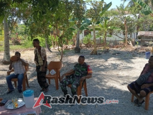 Desa Niranusa Aman dan Bersih Berkat Kehadiran Babinsa Koramil 1602-04/Maurole