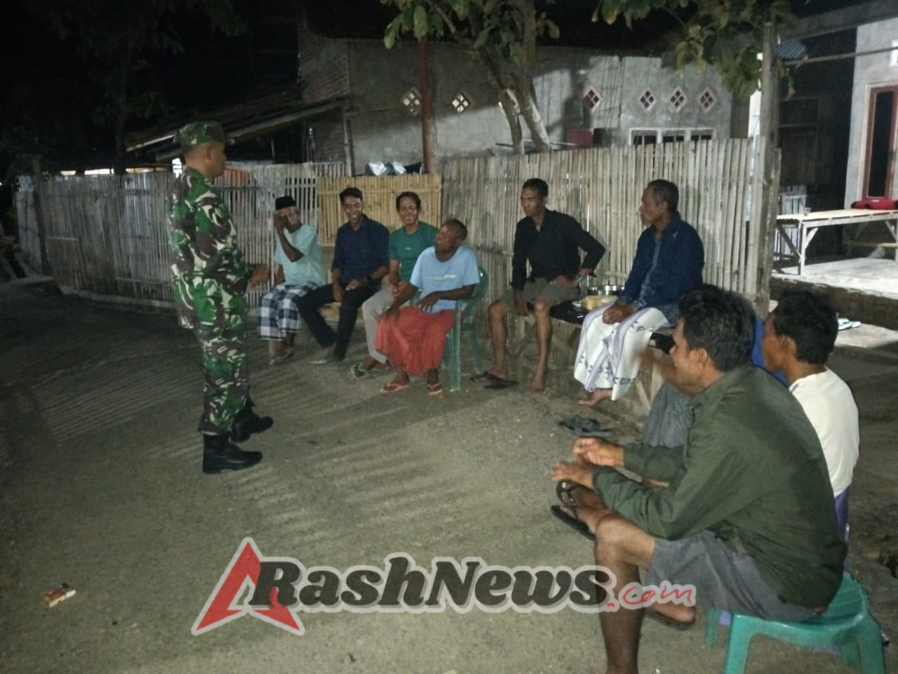 Kegiatan Siskamling di Kecamatan Woha, Belo, dan Palibelo Berjalan Aman dan Tertib