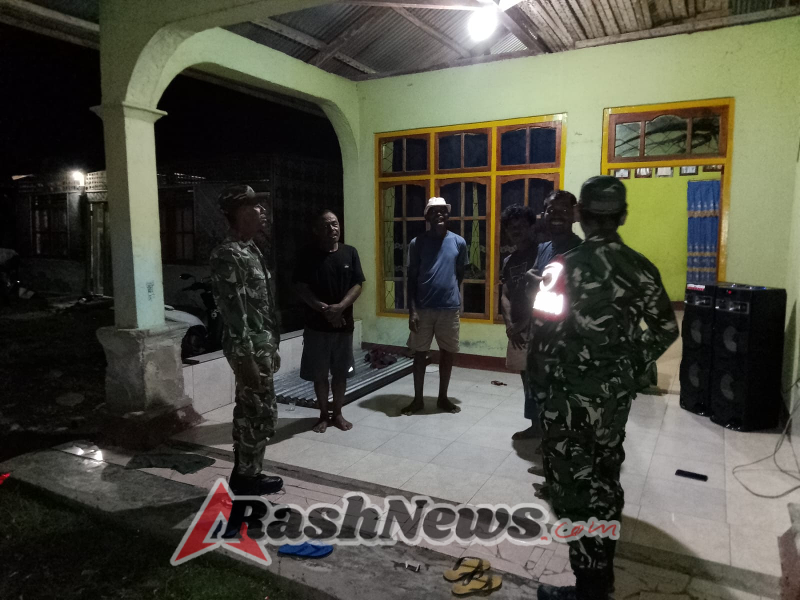 Kopda Adhar Pimpin Patroli Wilayah, Wujud Kepedulian TNI dalam Menjaga Keamanan di Lembor