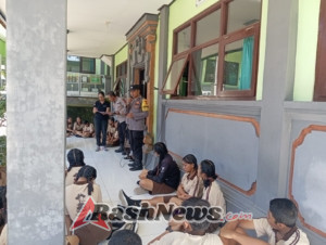 POLSEK SUSUT GELAR SOSIALISASI PENERIMAAN SISWA TARUNA KEMALA BHAYANGKARA