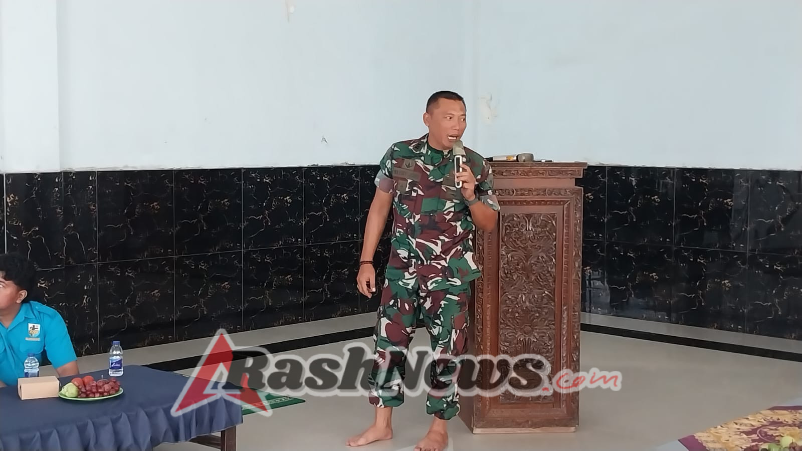 Pasiops Kodim Klungkung Jadi Narasumber Di Seminar Wawasan Kebangsaan 2025