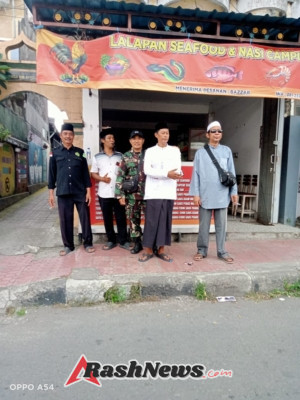 Kuatkan Kemanunggalan Dan Hubungan Harmonis, Babinsa Kampung Gelgel Hadir Di Acara Pernikahan Warga Binaan