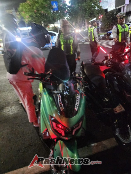 Sat Lantas Polresta Denpasar Gelar Patroli Antisipasi Balapan Liar di Simpang Imam Bonjol–Sunset Road, Puluhan Pelanggar Ditindak