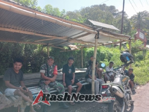 Babinsa Detusoko Jalin Komunikasi dengan Warga, Wujudkan Rasa Aman di Desa Sipi Jena