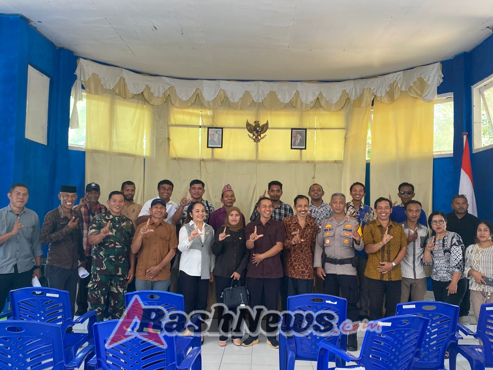 Babinsa Peltu Nengah Ruspa Tegaskan Dukungan TNI terhadap Pemerataan Pembangunan Desa di Wilayah Binaan