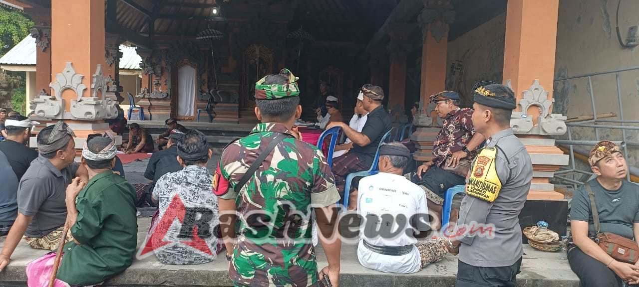 Babinsa Tohpati; Peroleh 203 Suara A. A. Gd. Darmawan Terpilih Menjadi Jero Bendesa Adat Tohpati