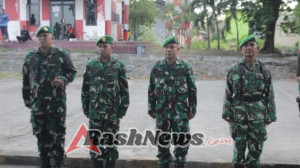 Kodim 1603/Sikka Gelar Upacara Penjemputan Jenazah Prajurit yang Gugur saat Tugas di Papua