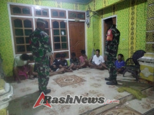 Tokoh Masyarakat dan Babinsa Sama-Sama Jaga Kondusifitas Wilayah Naru dan Sekitarnya