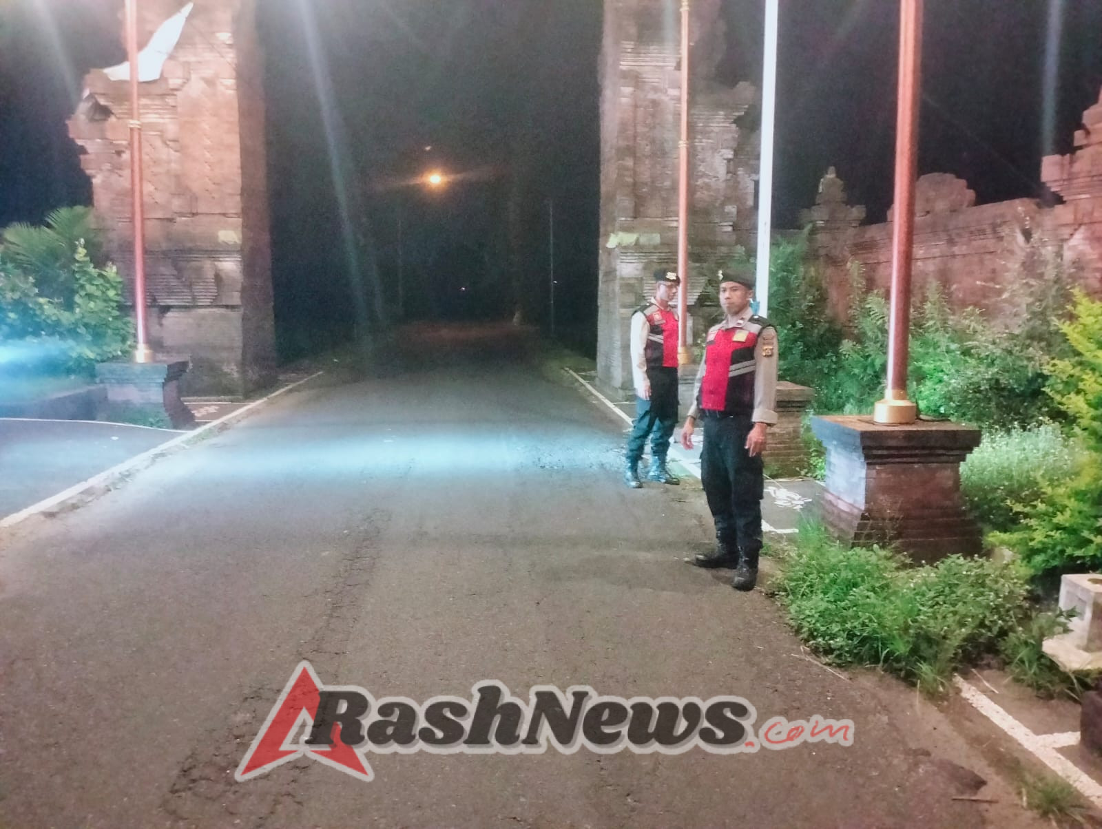 Jaga Kamtibmas Di Jam Rawan, Polsek Abiansemal Rutin Gelar Patroli Subuh Di Wilayah Sepi Aktivitas