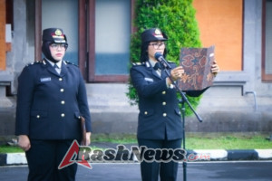 Upacara Peringatan Hari Pahlawan, Karo SDM Polda Bali: Pahlawanku Teladanku, Terus Bergerak, Melanjutkan Perjuangan