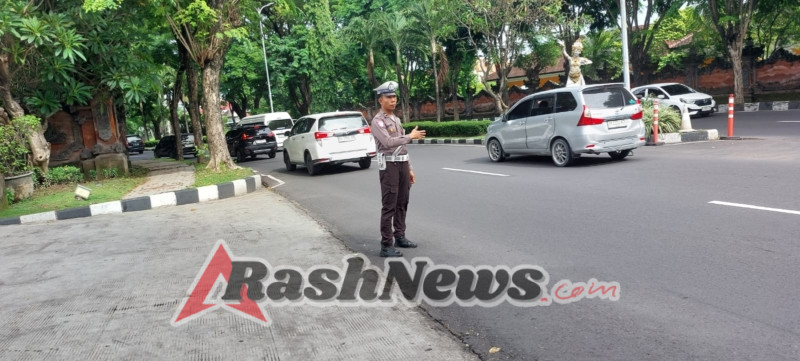 Pengaturan Lalu Lintas Diperketat, Akses Bandara Ngurah Rai Berjalan Lancar