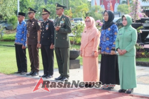Upacara Hari Pahlawan di KSB Berlangsung Khidmat, Letkol Inf Rendra Agit Trisnawan Tekankan Pentingnya Nasionalisme